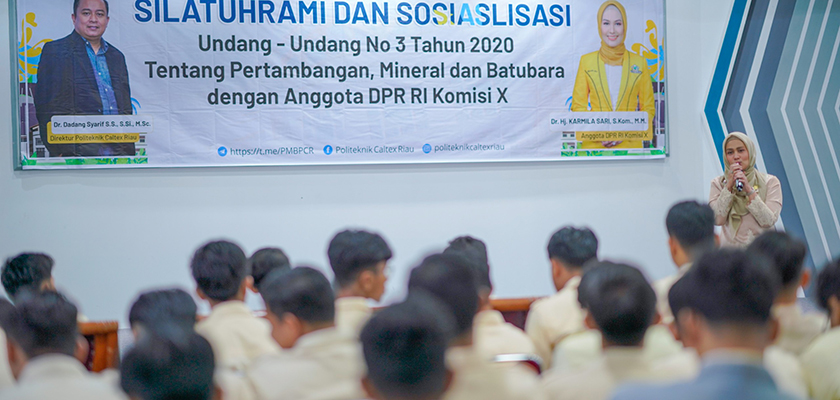 Anggota DPR RI Karmila Sari Sosialisasi UU Minerba di PCR: Dorong Partisipasi Perguruan Tinggi dalam Sektor Pertambangan