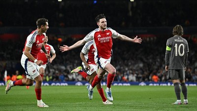 Arsenal Tundukkan Real Madrid di Emirates Stadium