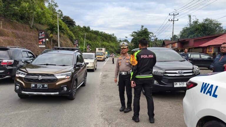 Arus Balik H+5, Kendaraan dari Sumbar Menuju Riau Meningkat