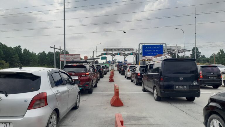 Arus Mudik dan Balik 2025, Lalulintas di Tol Pekanbaru-Dumai Tercatat 24