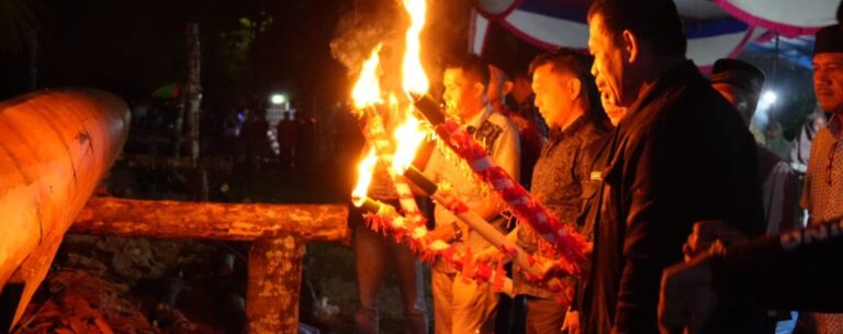 Dihadiri Pemkab Kuansing, Jalur Delima Indah Permata Kuantan Resmi Dilayur
