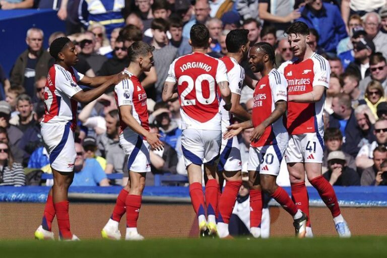 Everton Tahan Imbang Arsenal dengan Skor 1-1