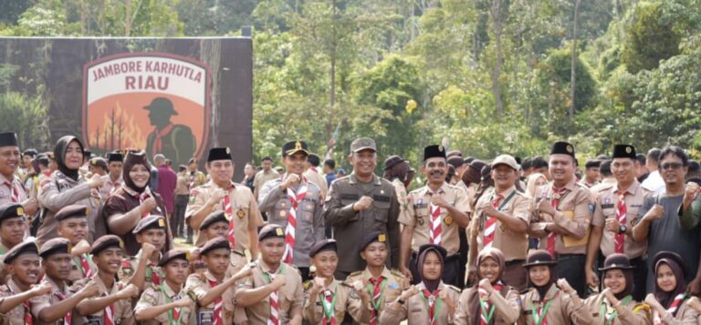 Hadiri Jambore Karhutla Riau 2025, Bupati Anton Ajak Sukseskan Program Green Policing