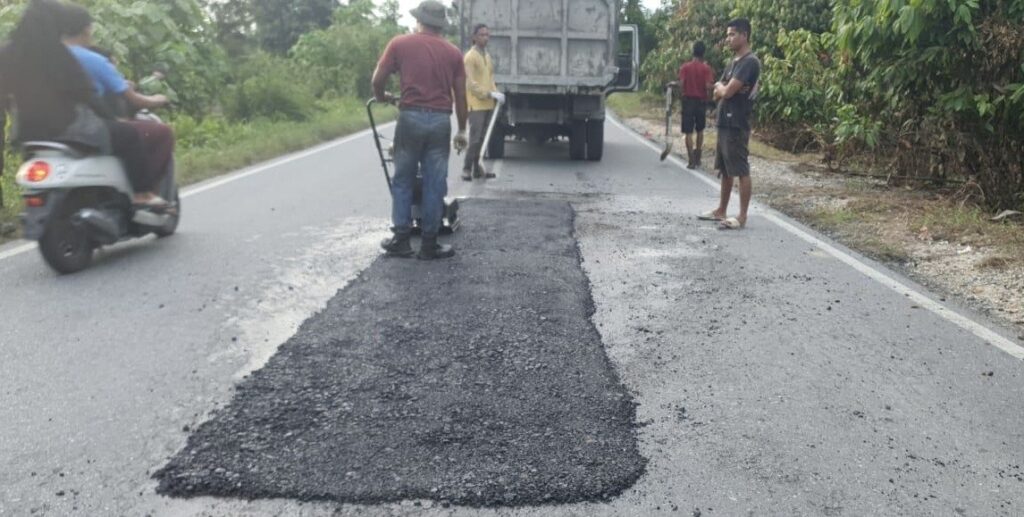 Mulai Perbaiki Infrastruktur: Pemprov Riau Perbaiki Ruas Jalan 37 KM