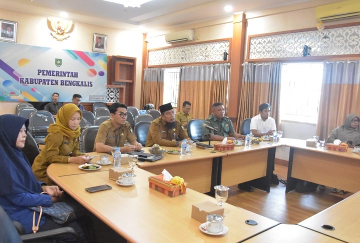 Pemkab Bengkalis Ikut Rakor Pembangunan SMA Garuda Unggul Bersama Kemendagri