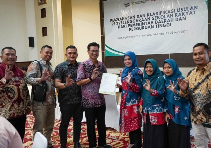 Pemkab Bengkalis Sampaikan Kesiapan Lahan Sekolah Rakyat ke Kementerian Sosial