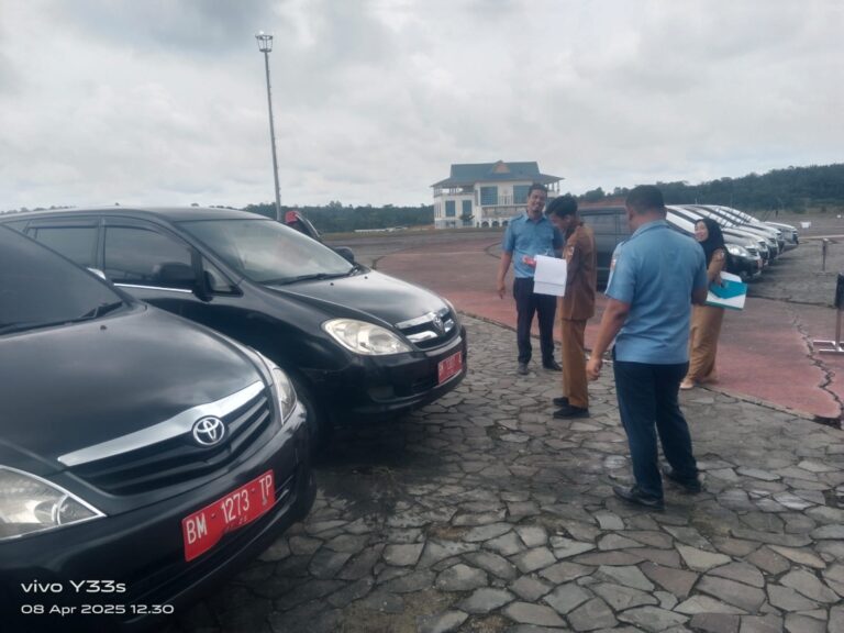 Pemko Pekanbaru Kumpulkan Seluruh Mobil Dinas