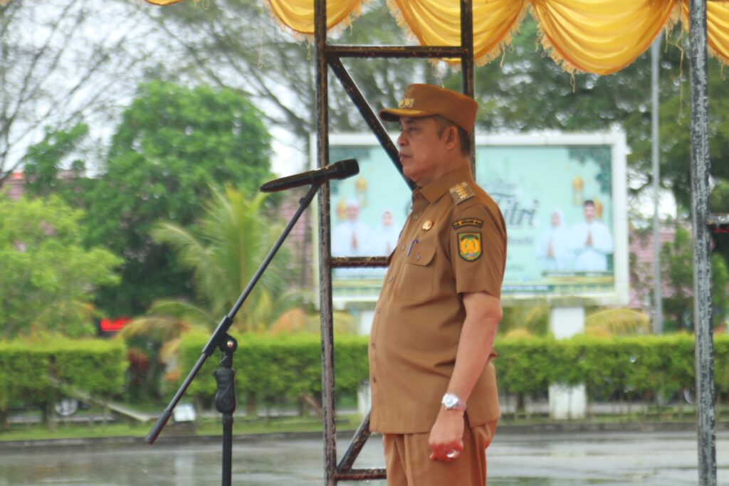 Pimpin Apel Gabungan Paca Lebaran, Bupati Herman Ajak ASN Tingkatkan Integritas dan Loyalitas