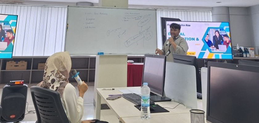 Politeknik Caltex Riau Perkuat Kerja Sama dengan BMR Music Store dalam Pemasaran Digital