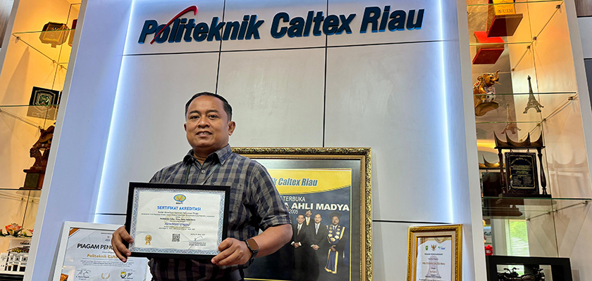 Politeknik Caltex Riau, Politeknik Swasta Pertama di Indonesia Raih Akreditasi Unggul