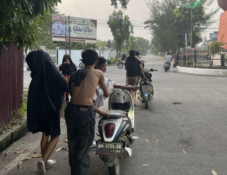 Polres Inhil Amankan 6 Motor Balap Liar