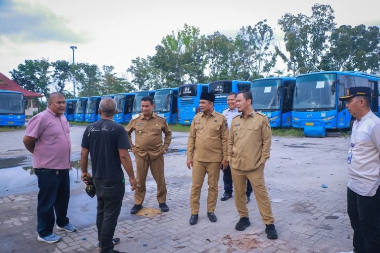 Puluhan Bus TMP Rusak, Disebabkan Adanya Utang Rp300 Juta