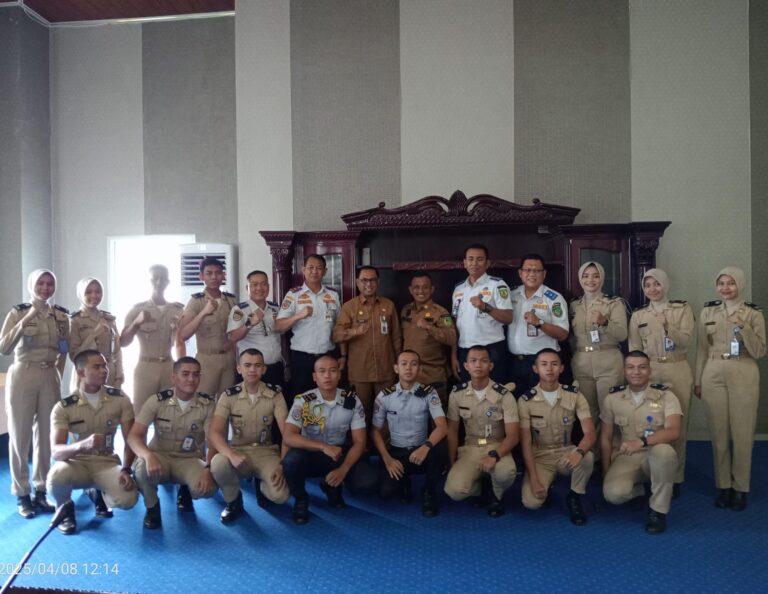 Sekda Rohil Terima Kunjungan Taruna PTDI-STTD Pasca Idulfitri