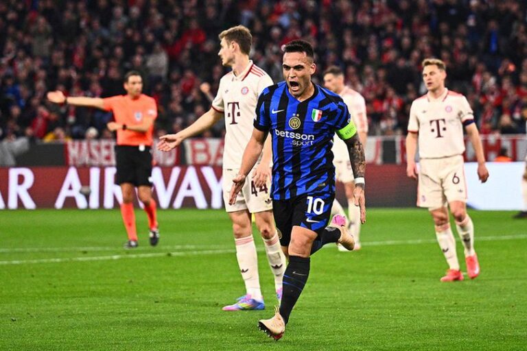 Tuan Rumah Bayern Munchen Takluk dari Inter Milan dengan Skor 1-2