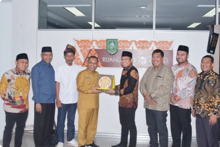 Wabup Bagus Santoso Sambut Kunker Ketua Komisi I DPRD Provinsi Riau
