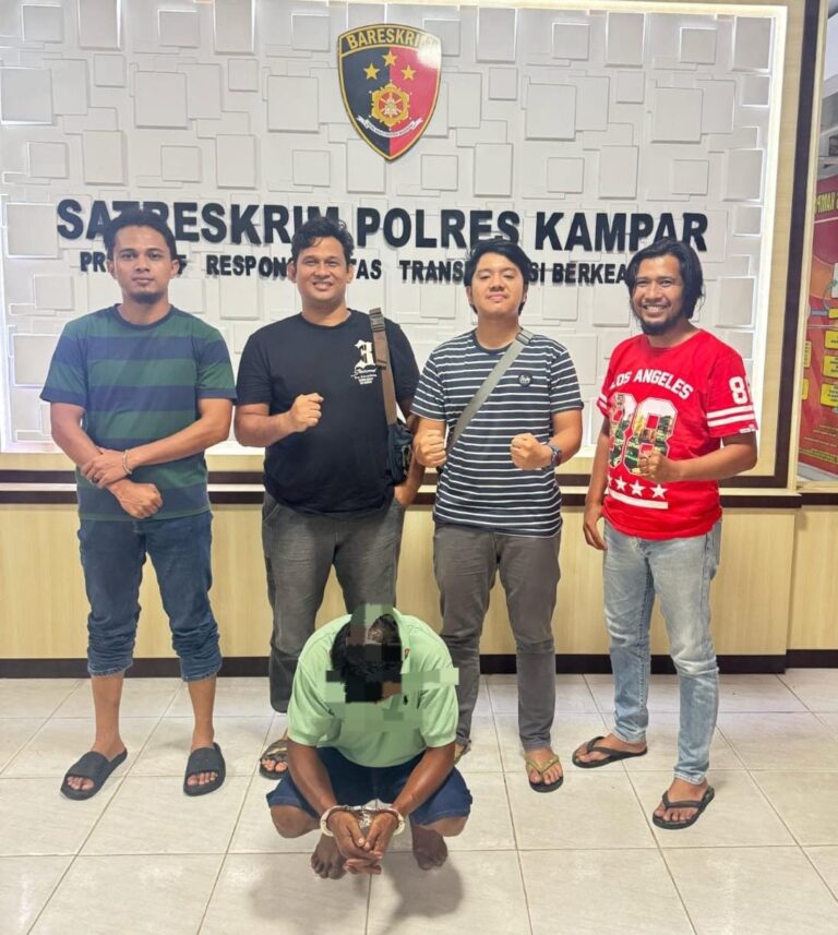 Ayah Tiri di Koto Kampar Diringkus, Diduga Cabuli Anak Tiri Modus Belajar Motor