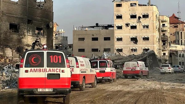 Israel Bom Kompleks Medis Nasser