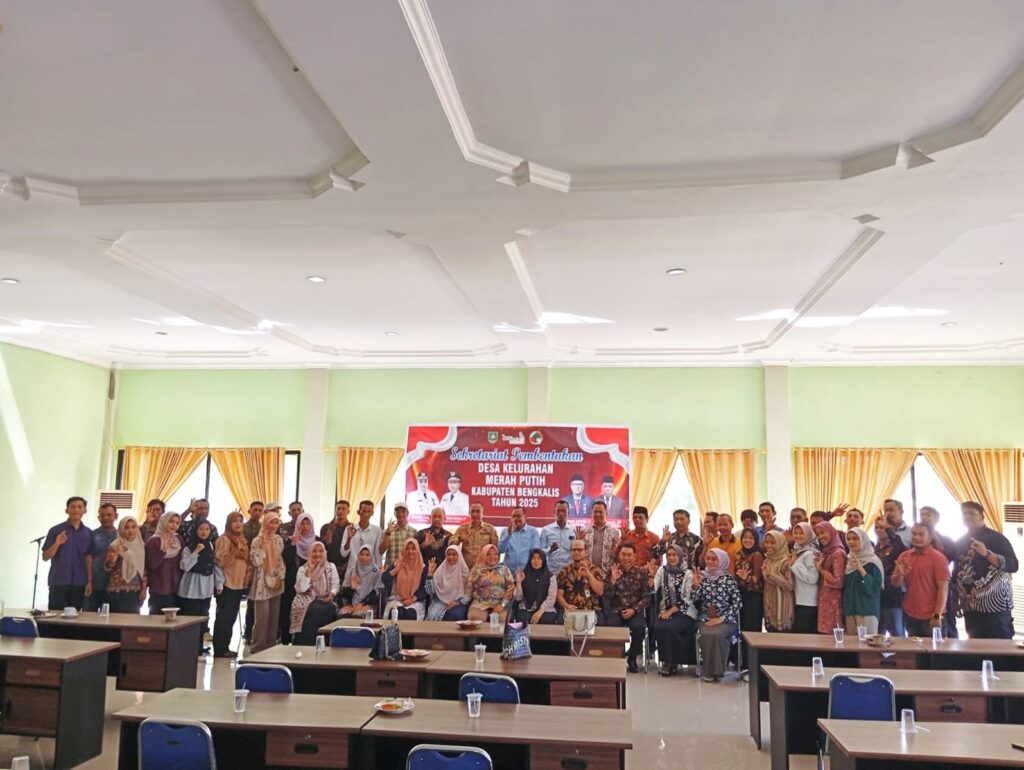 Kecamatan Bantan Tuntas Dirikan Koperasi Desa Merah Putih