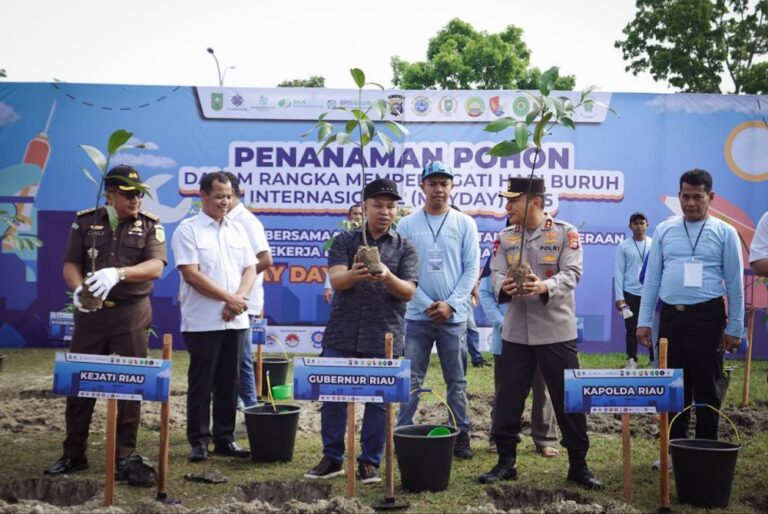 May Day 2025 di Riau, Gubri Wahid Berdialog dengan Buruh