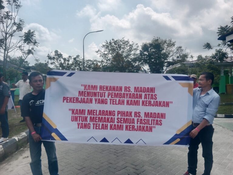 Ruangan RSD Madani Disegel Buntut tak Dibayar, Pemko Pekanbaru Sebut tak Ada di Kontrak Kerja