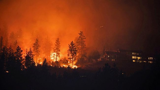 17 Ribu Warga Kanada Mengungsi Akibat Kebakaran Hutan