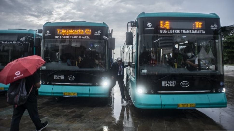 70 Bus Listrik Buatan Cina Diimpor Damri