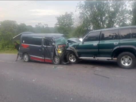 Ambulans Laka di Pelalawan, Sopir dan Pasien Meninggal Dunia