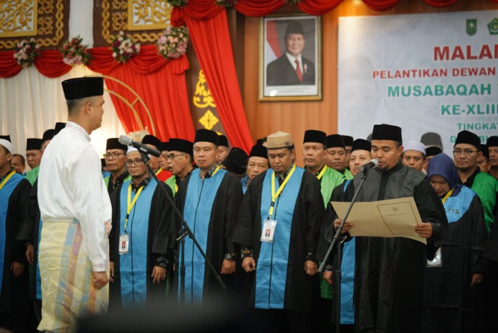 Dewan Hakim MTQ ke-43 Riau Dilantik