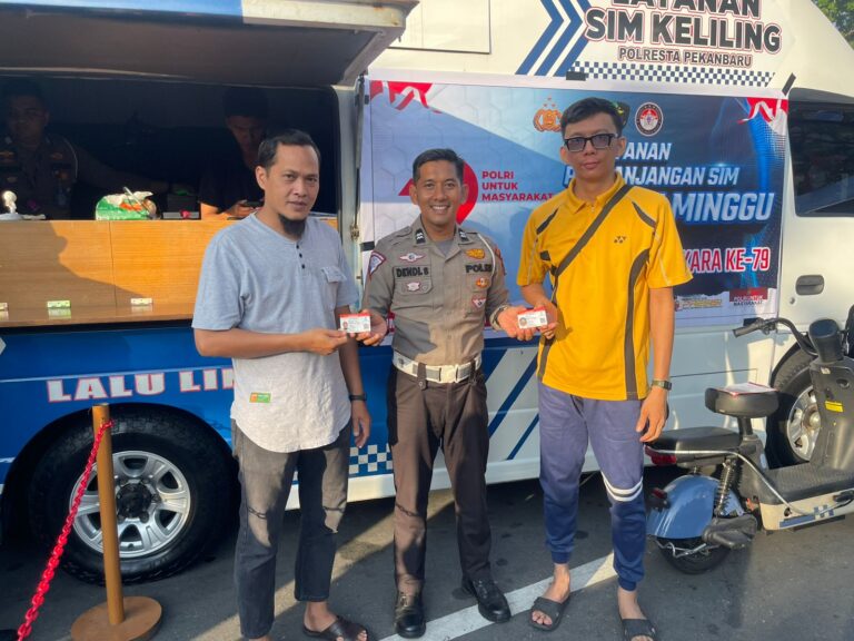 Hadirkan SIM Keliling Jelang Hari Bhayangkara ke-79 di Area CFD: Terbitkan 34 SIM
