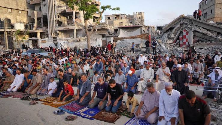 Iduladha di Gaza Terasa Hampa