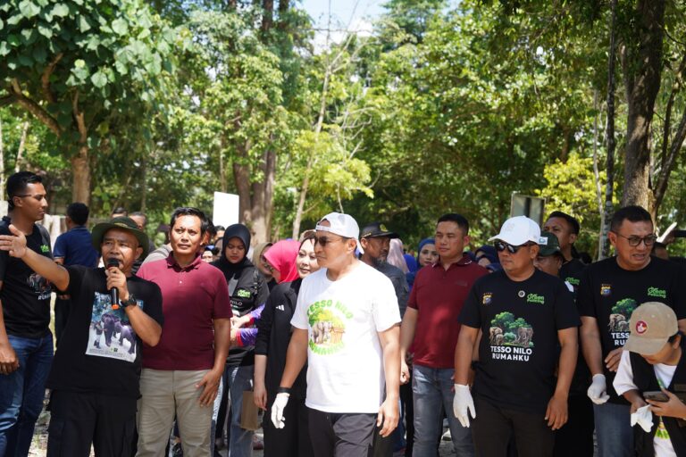 Kapolda Irjen Herry Datangi TNTN: Kembalikan Tesso Nilo Sebagai Rumah Gajah