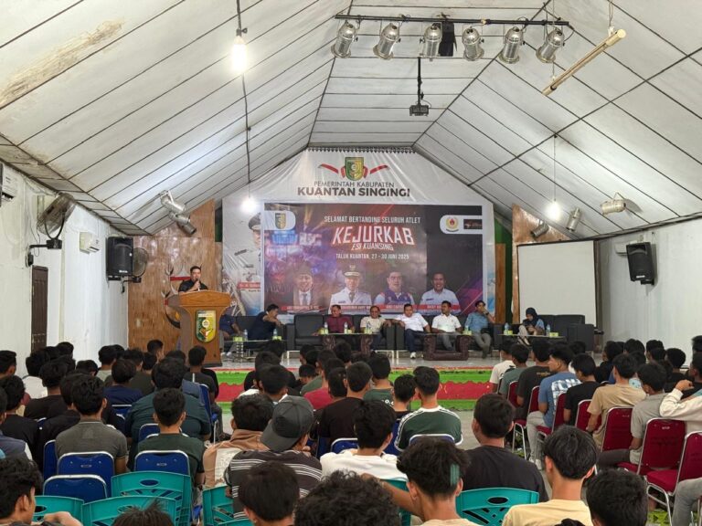 Kejurkab ESI Kuansing Dimulai: Seleksi Atlet Ikuti Porprov Riau 2025