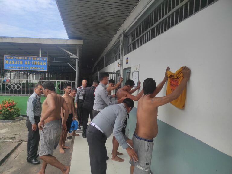 Pegawai Lapas Bengkalis Ditangkap Saat Nyabu Bersama Napi