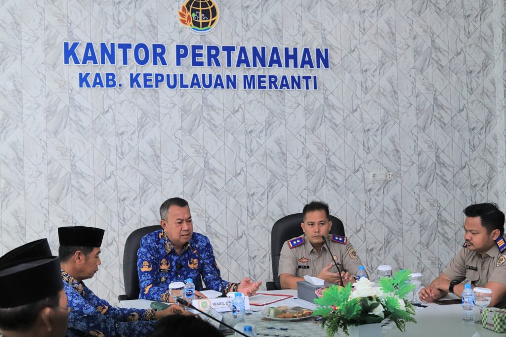 Pemkab Meranti Kunjugi Kantah ATR-BPN Bahas Pertanahan dan Tata Ruang