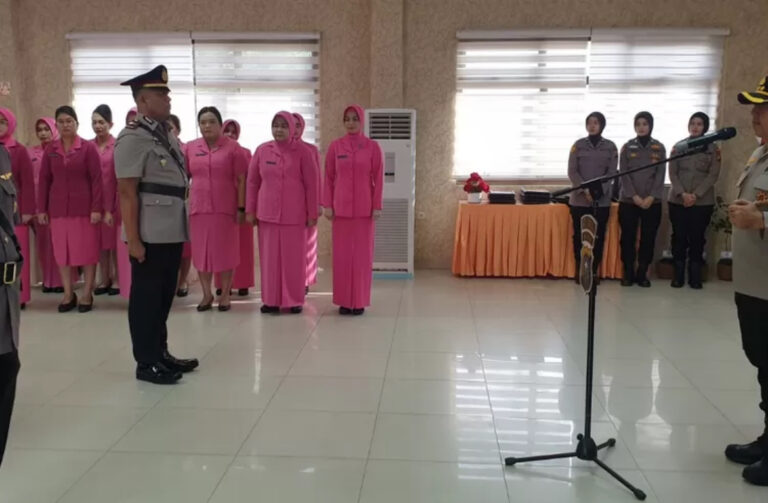 Sertijab Dua Pejabat di Polresta Pekanbaru: AKP Ade Santoso Jabat Kasat Samapta